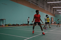 Drills during practice